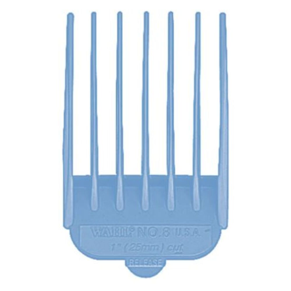 PEINE PLAST CELESTE 25MM